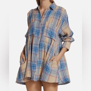 Free People The Voyage Shirtdress